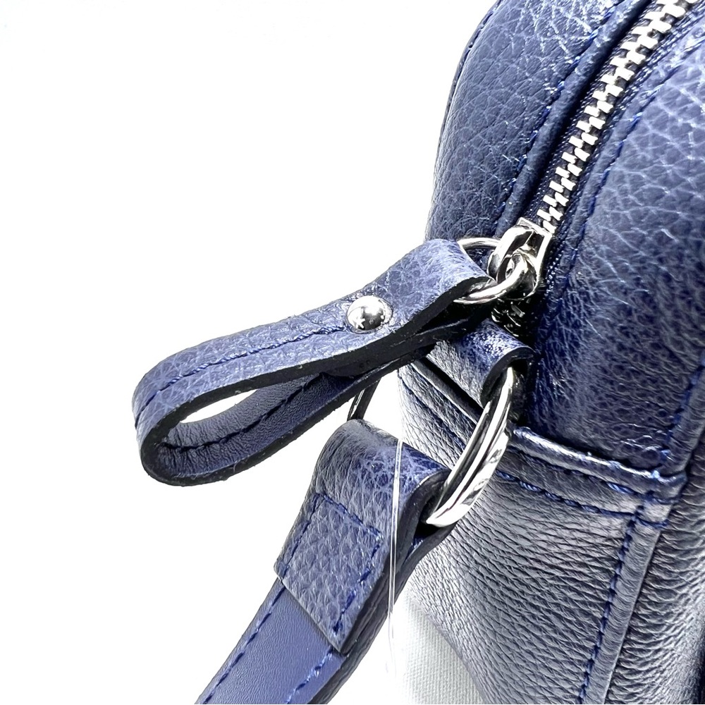 NEW Le Foulonne Leather Camera Crossbody Bag by LongChamp - Picture 6 of 15